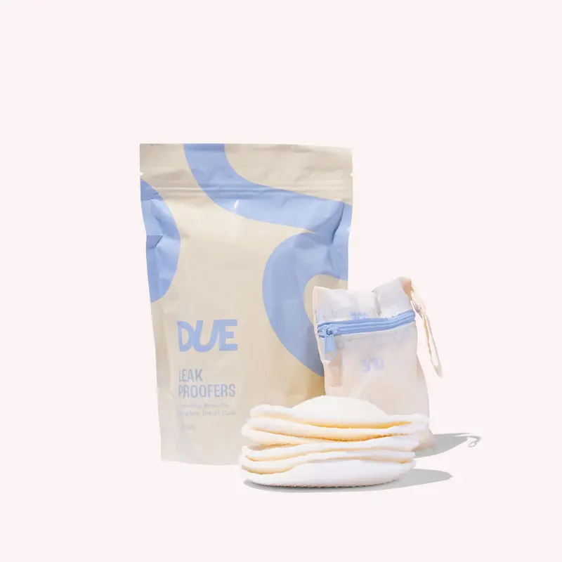 Leak Proofers Non-Slip Reusable Bamboo Bra Pads 6 Pairs 1