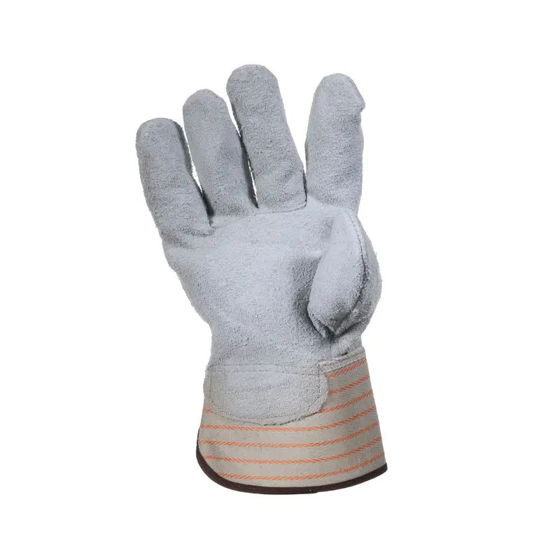 Leather Gloves W/Safety Cuff 1