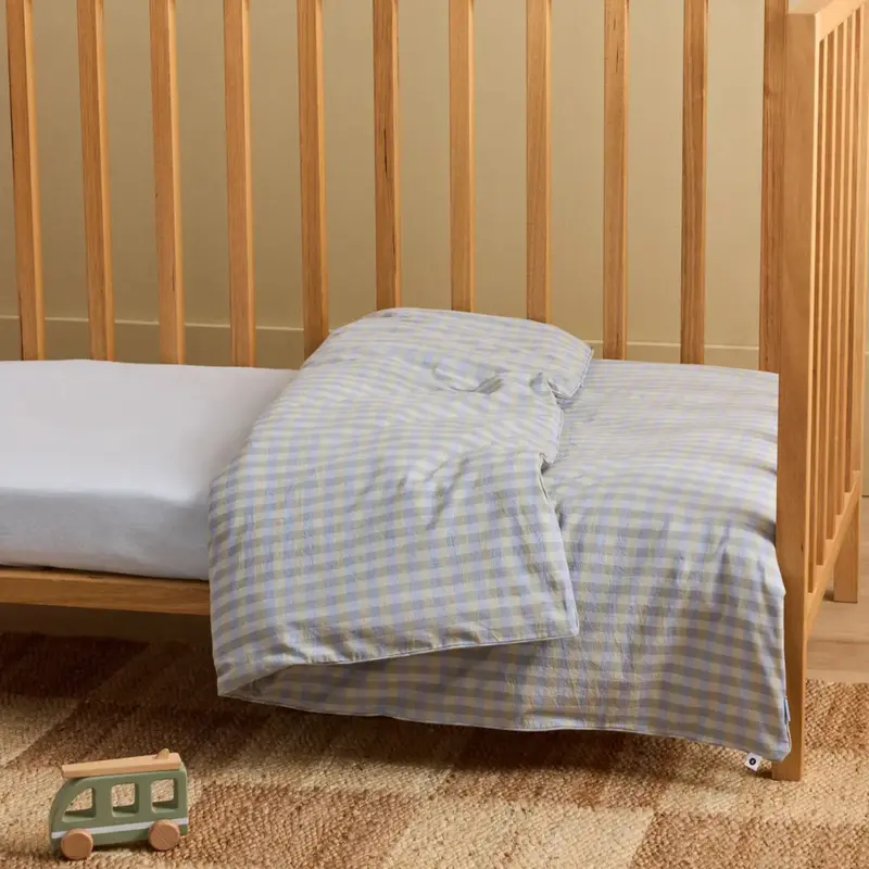Leo Washed Cotton Quilt Cover - Elodie 1