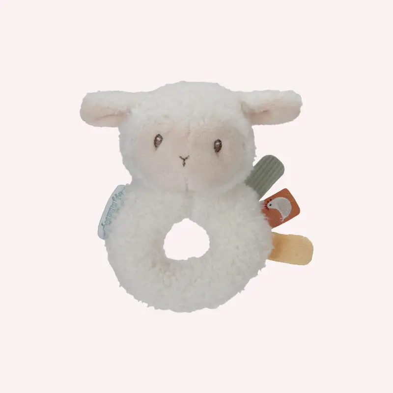 Little Farm Soft Ringrattle Sheep 1