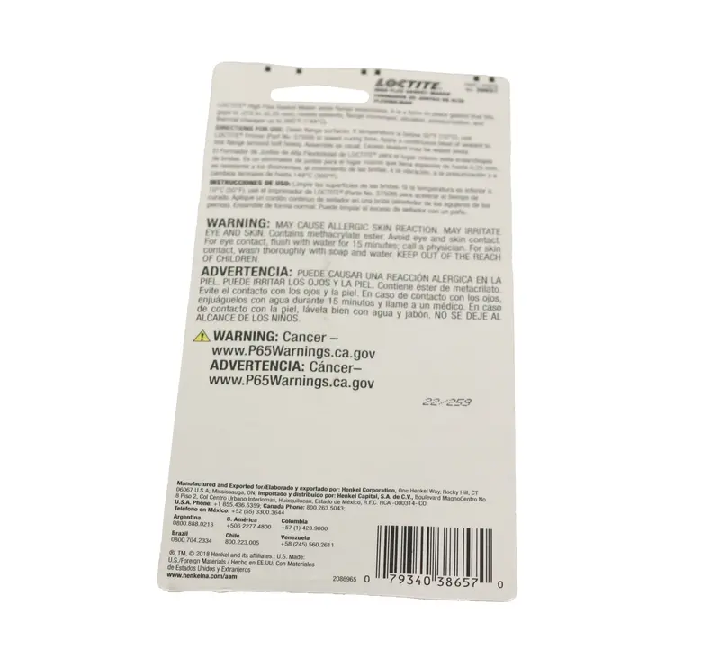 Loctite Sealant - Pm38657 1