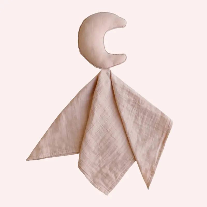 Lovey Blanket Moon Comforter - Blush 1