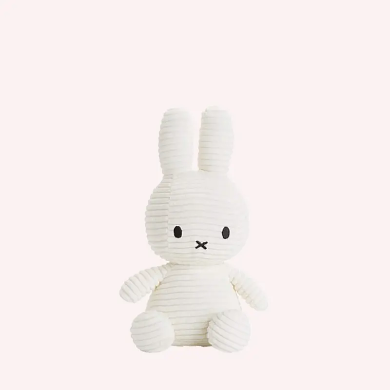 Miffy Corduroy Plush - Offwhite (23 Cm) 1