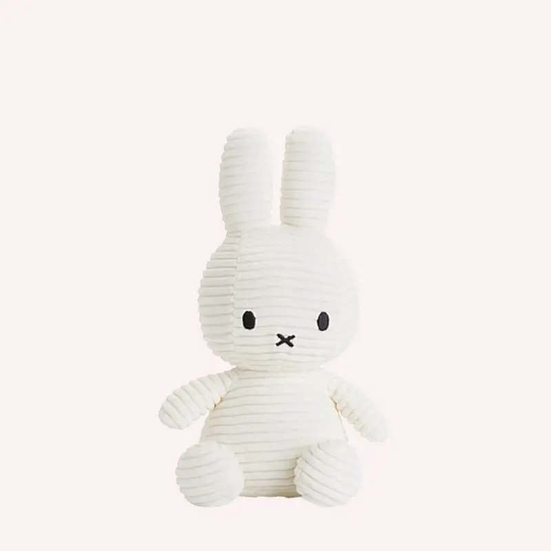 Miffy Corduroy Plush - Offwhite (33 Cm) 1