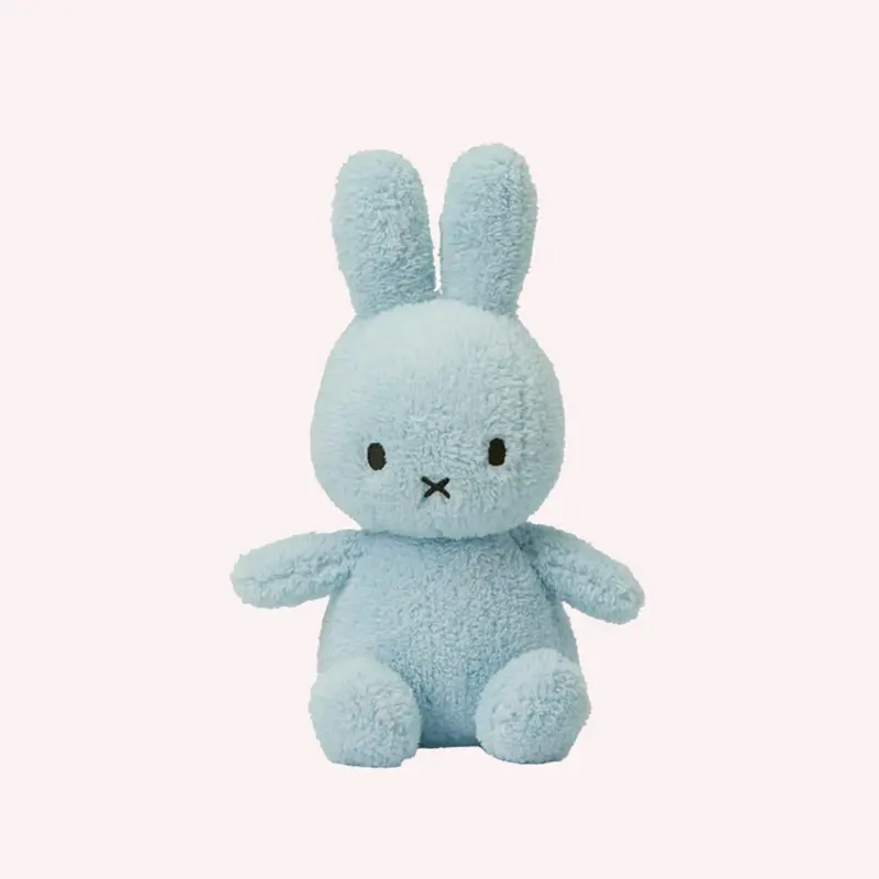 Miffy Sitting Terry Plush - Light Blue (23Cm) 1