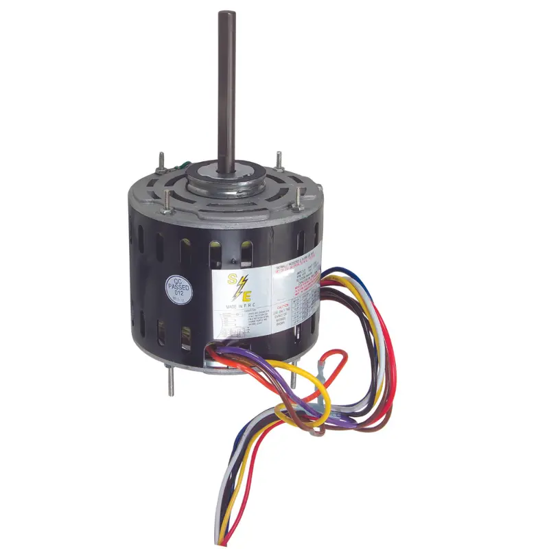 Multi Horse Power Direct Drive Fan & Blower Motor - 1/4Hp, 1/3Hp,  1/2 - 230V 1075 Rpm 1