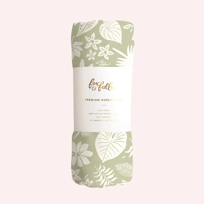 Muslin Wrap Swaddle - Zanzibar 1