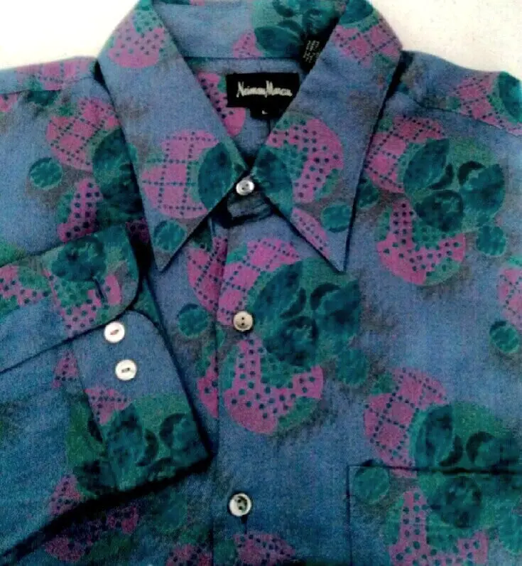 Neiman Marcus Vintage Fashion Shirt- Size L 1