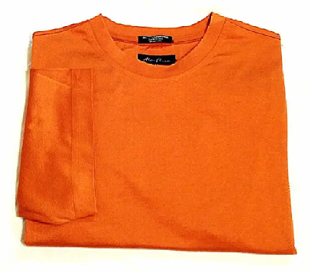 New- Alan Flusser- 100% Mercerized Cotton Tee Shirt- Size M 1