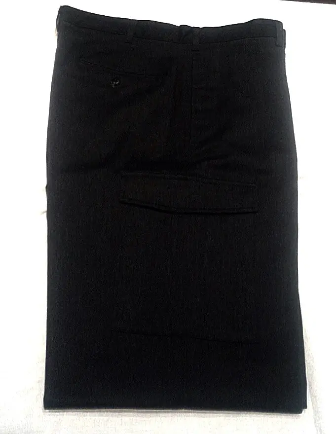 New- Hunt Club-Gray Twill Cargo Trousers- Size 32X32 1