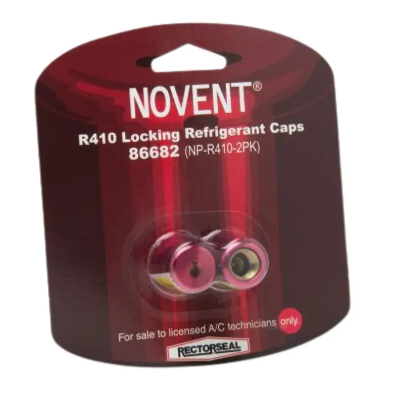 Novent Resistant Pink Caps For R410 1/4" (2 Pkg) 86682 1