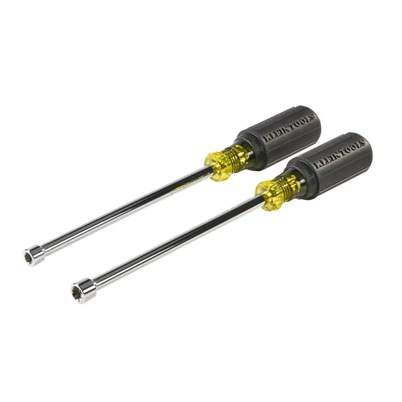 Nut Driver Set, Magnetic Nut Drivers, 6-Inch Shafts, 2-Piece 1