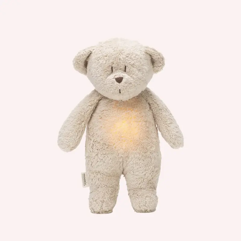 Organic Humming Bear With Lamp - Sand 1