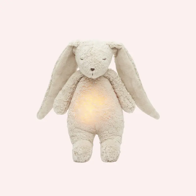 Organic Humming Bunny With Lamp - Sand 1