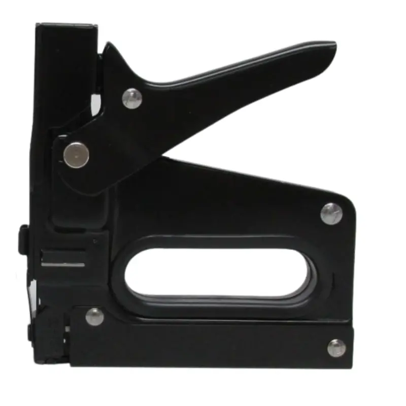 Outward Clinch Tacker - Black Staple Gun 1