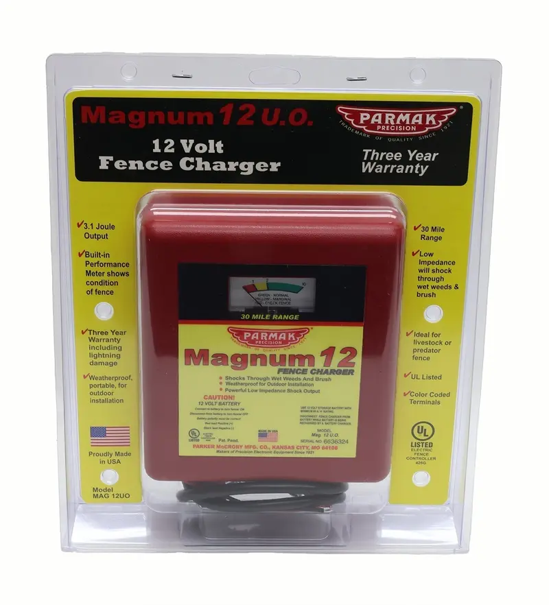 Parmak Magnum 12 U.O. 12V. Fence Charger - 102313 1
