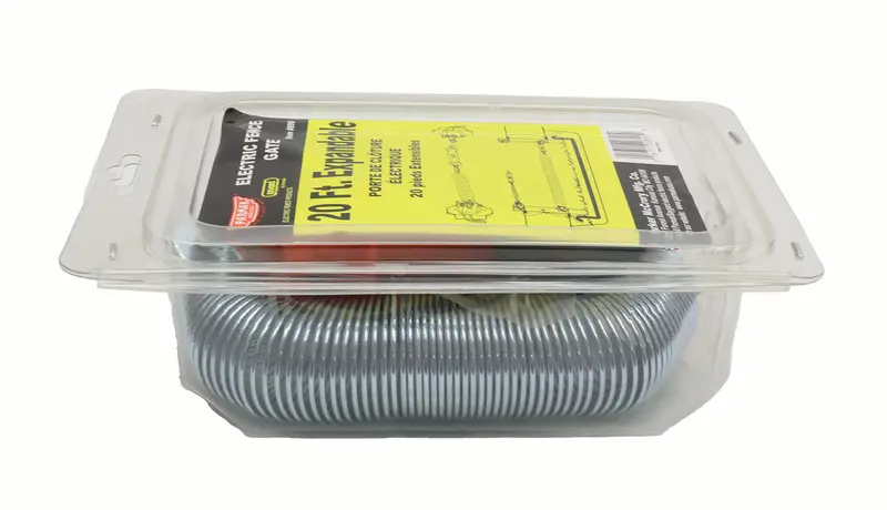 Parmak Precision 890 20' Galvanized Expandable Spring Gate 1