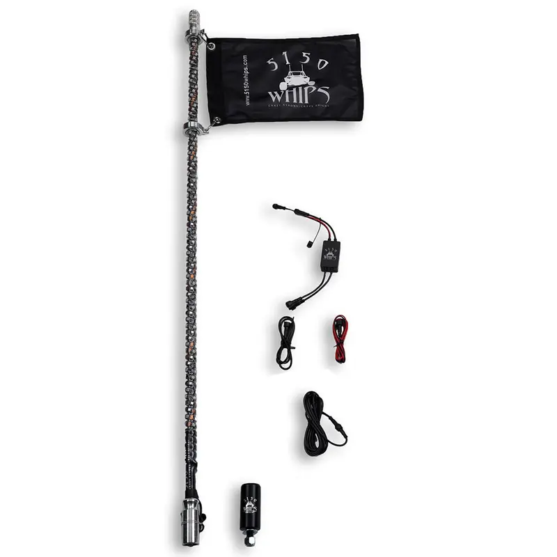 Platinum 187 Led Lighted Whip With Mount (Single) 1