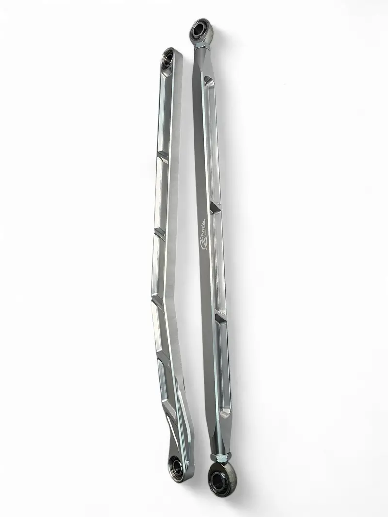 Polaris Rzr Pro R / Pro S / Turbo R High Clearance Radius Rods (Clear) 1