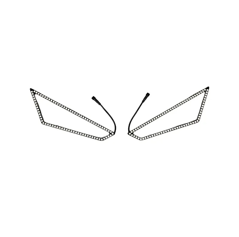 Polaris Rzr Pro R / Pro Xp / Turbo R 187 Style Halos Lights 1