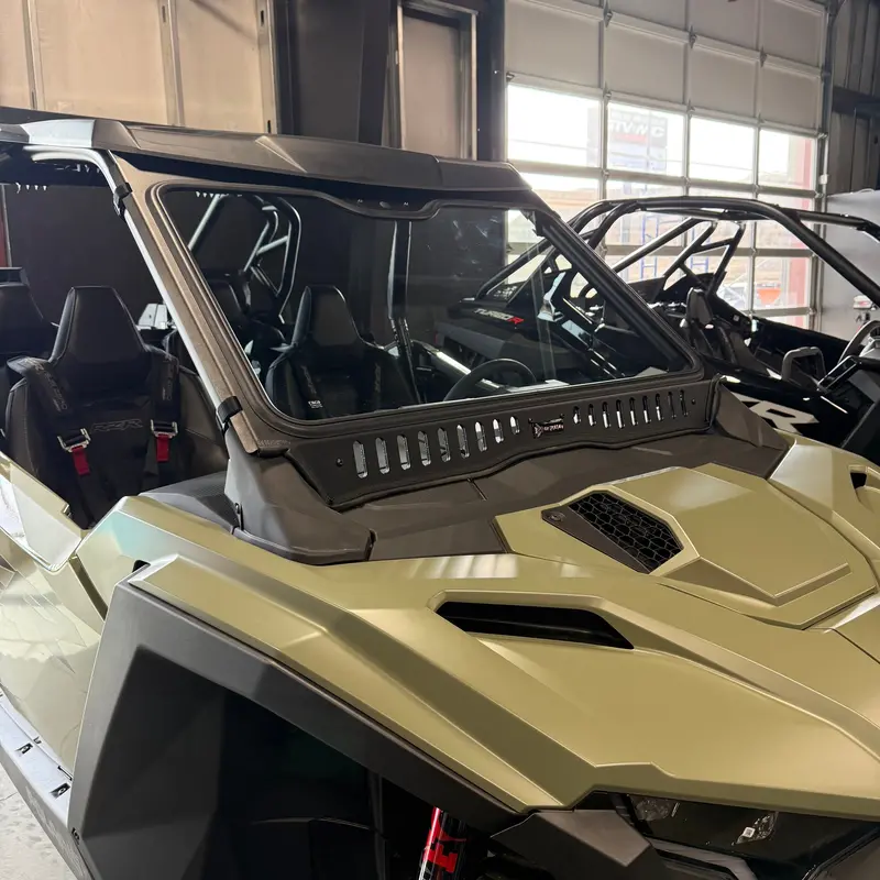 Polaris Rzr Pro S / Pro Xp (2025+) Vented Glass Windshield 1