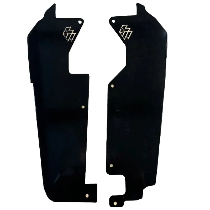 Polaris Rzr Pro Xp / Turbo R Rear Inner Fender Mud Guards 1