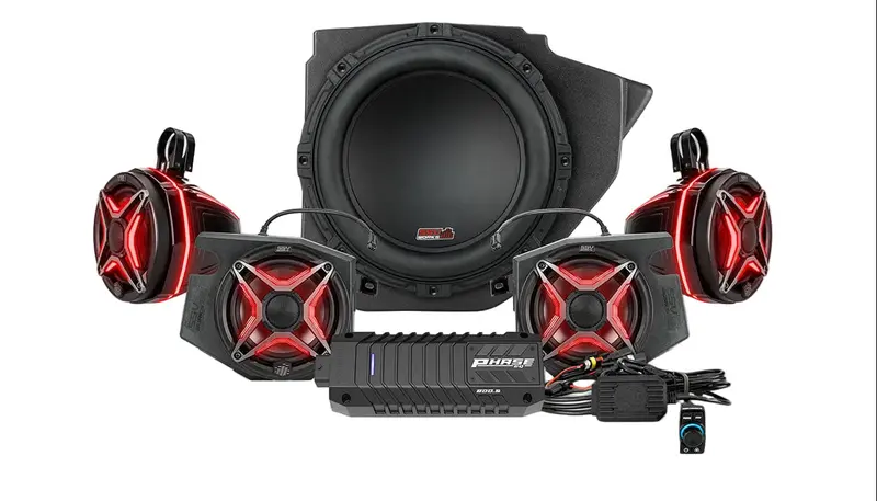Polaris Rzr Ride Command (2014-2023) V-Spec 5 Speaker Kit 1