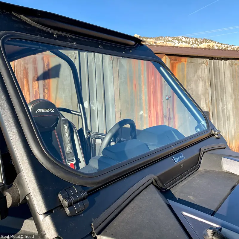 Polaris Rzr Turbo S Vented Glass Windshield 1