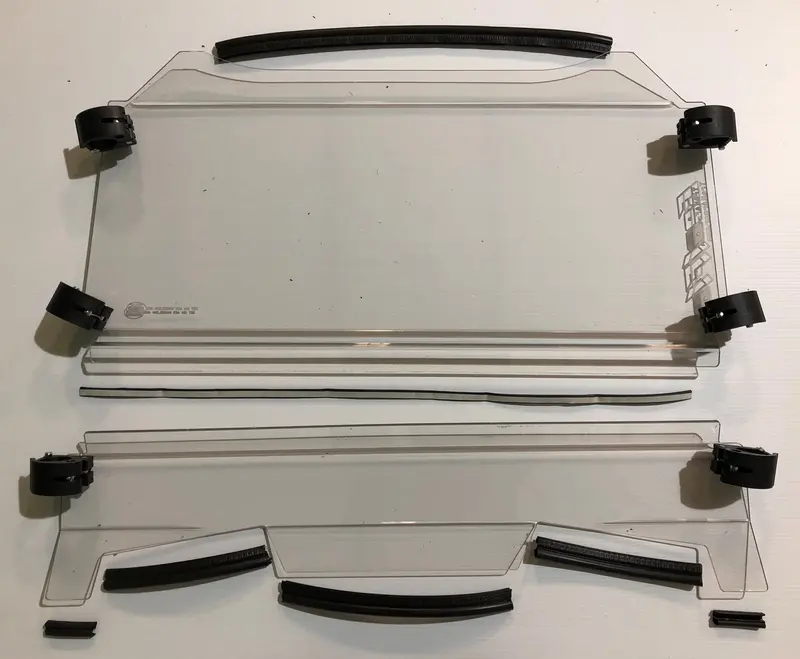Polaris Rzr Xp 1000 / Turbo / Turbo S Coolflo Front Windshield 1