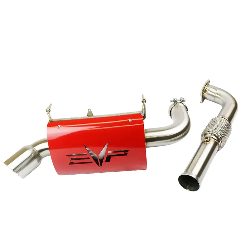 Polaris Rzr Xp Turbo / Turbo S Magnum Side Exit Exhaust 1