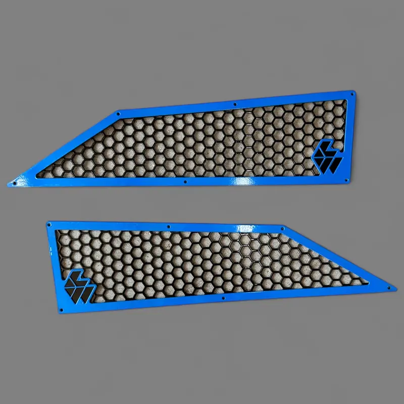 Polaris Rzr Xp Turbo / Turbo S Side Grille Vent Covers 1
