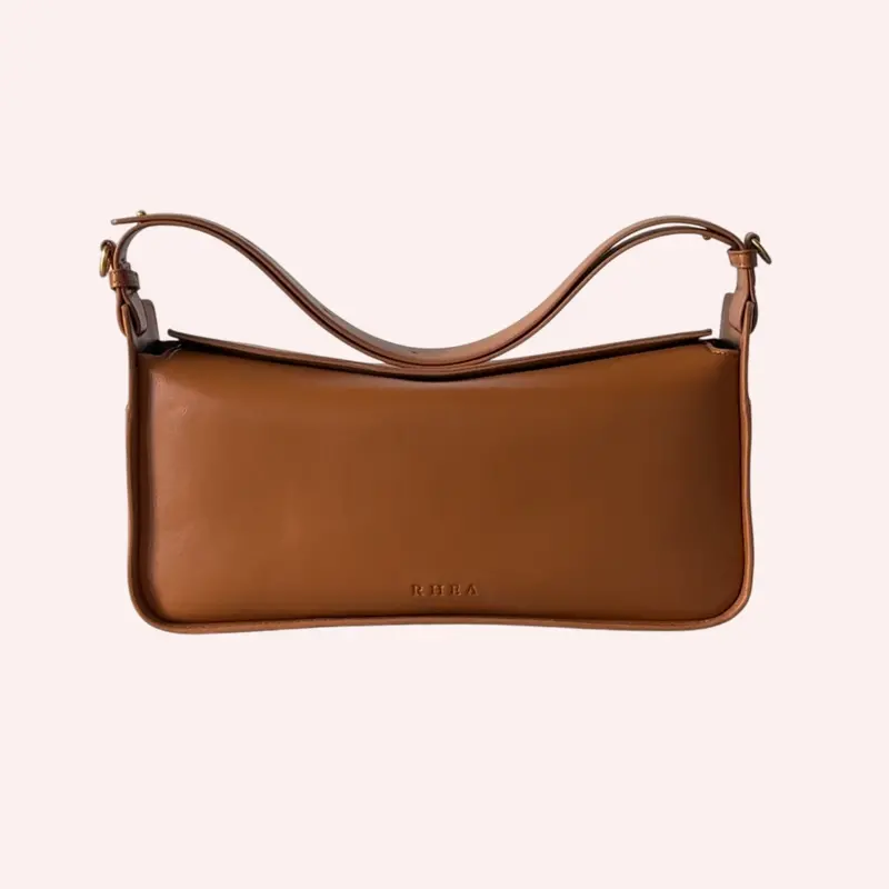 Pram Bag - Saddle Tan 1