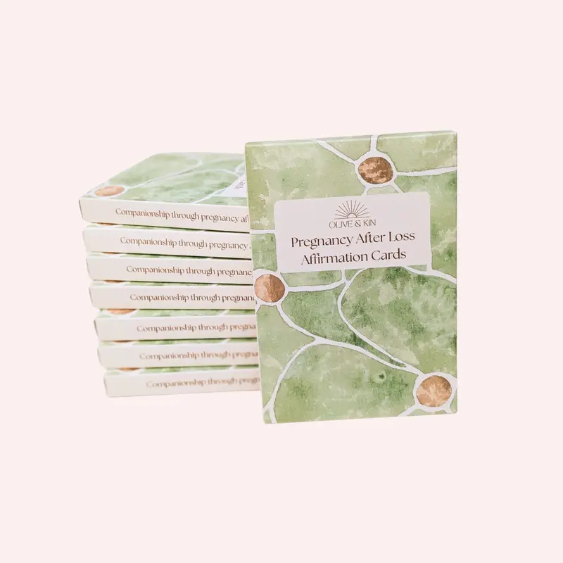 Pregnancy After Loss Affirmation Cards 1