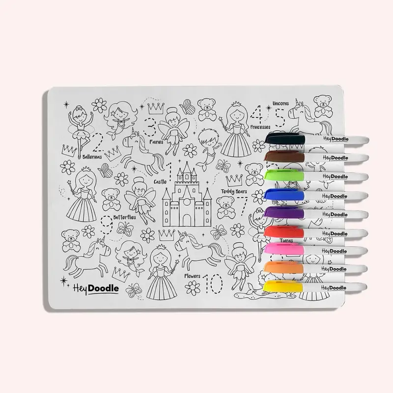 Reusable Colour In Placemat 123 - Sugar & Spice 1