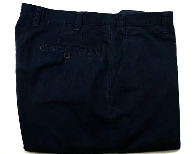 Riviera- Blue Cotton Casual Fashion Trousers- Size 36X30 1