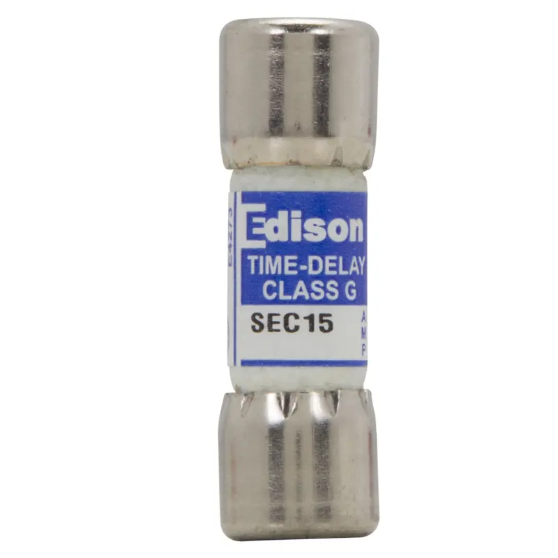 Sec 15 Amp - 600 Volts - Class G - Time Delay Fuse 1