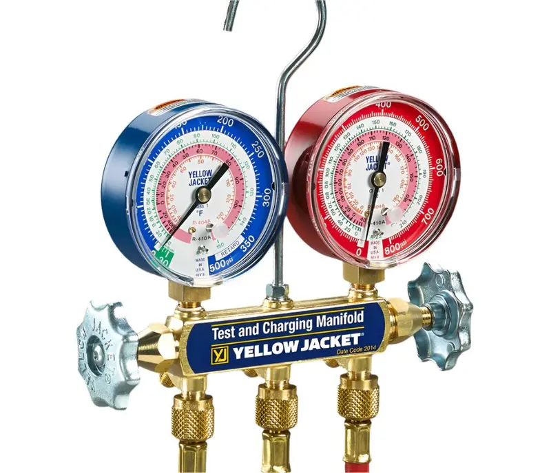Series 41 Manifolds With 3-1/8″ (80 Mm) Gauges - A2l Compatible 1