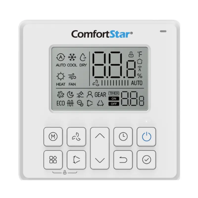 Simple Wired Thermostat - Non-Programmable 1