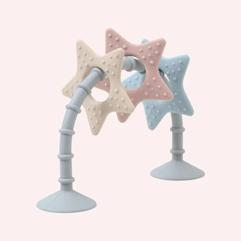 Stick 'N' Play Sensory Star Toy And Teether 1