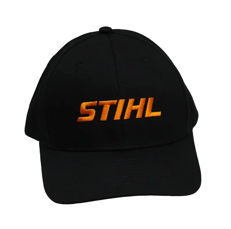 Stihl Black Chino Twill Hat/Cap - 70108719220 1