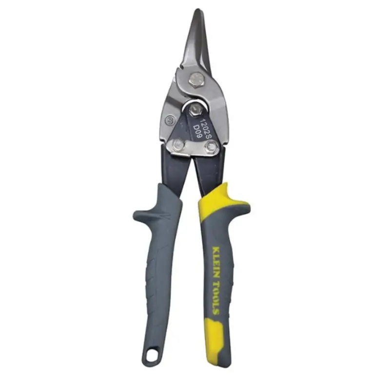 Straight Aviation Snips With Wire Cutters 1
