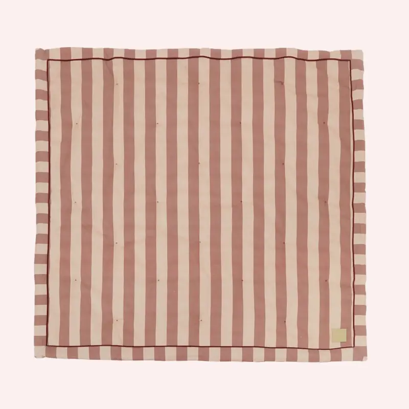 Striped Play Mat - Pink 1