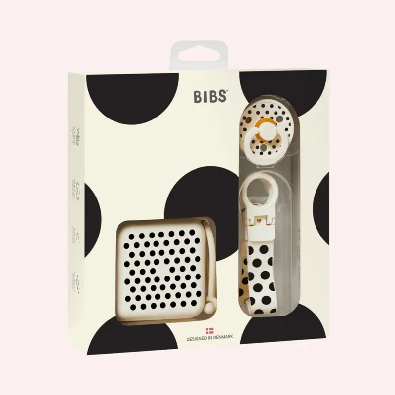 Studio Soothe & Go Gift Set - Polka Ivory/Black 1