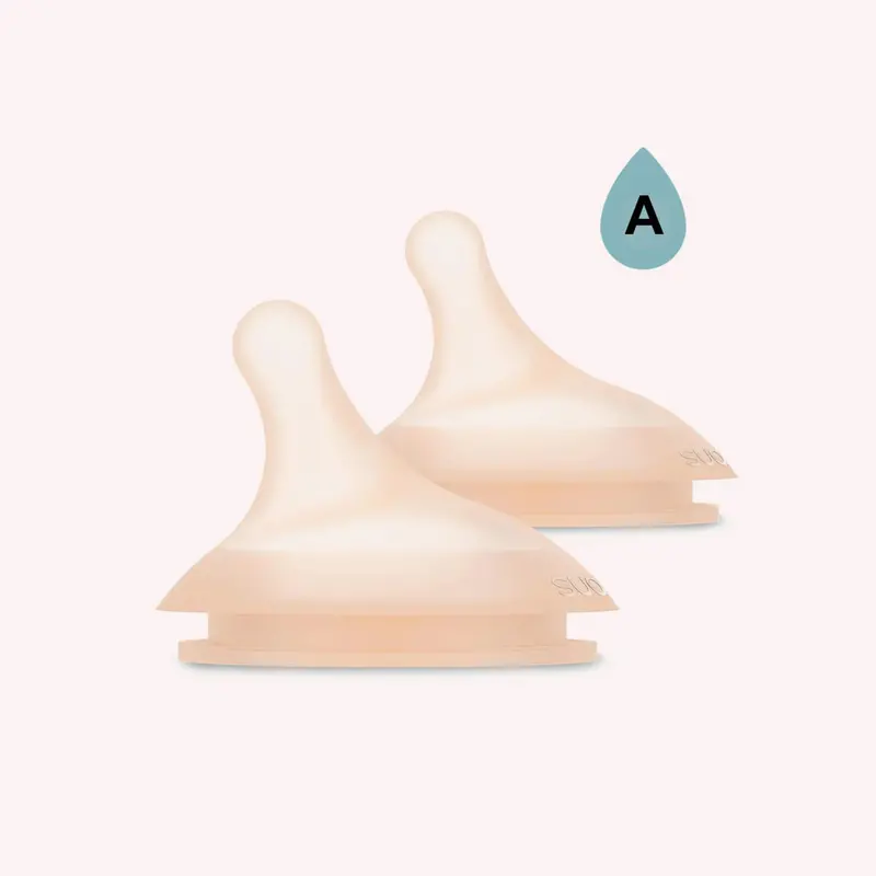 Suavinex Zero Zero Silicone Teat - Adaptable Flow (Newborn+) - 2Pk 1