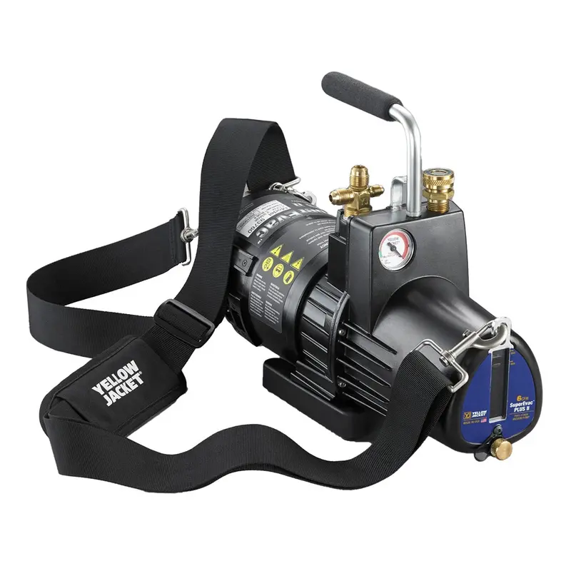Superevac Plus Ii 1/2 Hp 6 Cfm Two-Stage Vacuum Pump With Brushless Dc (Bldc) Motor - A2l Compatible 1