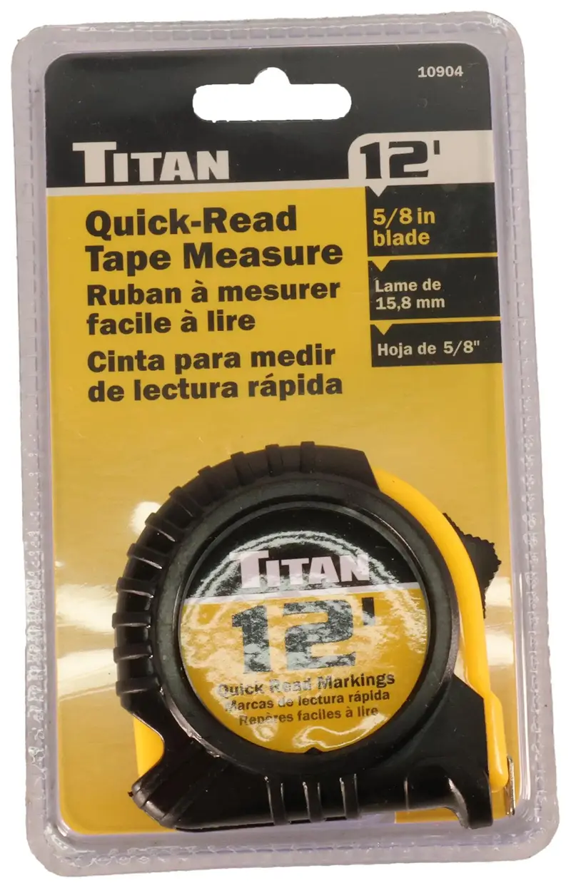 Tape Measure - 12 Ft. X 5/8" 1