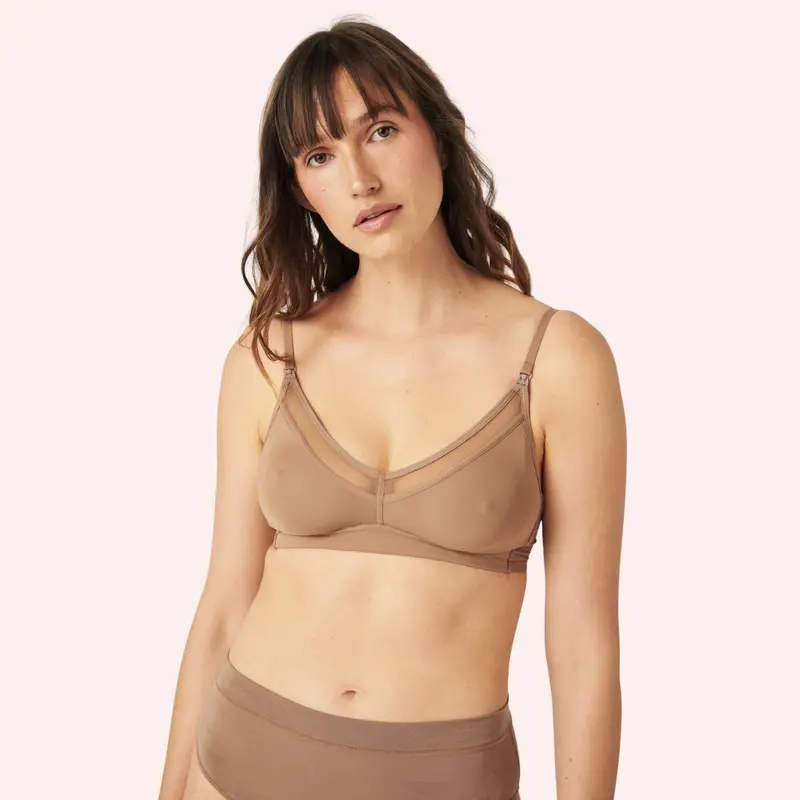 The Maternity Bra - Taupe 1