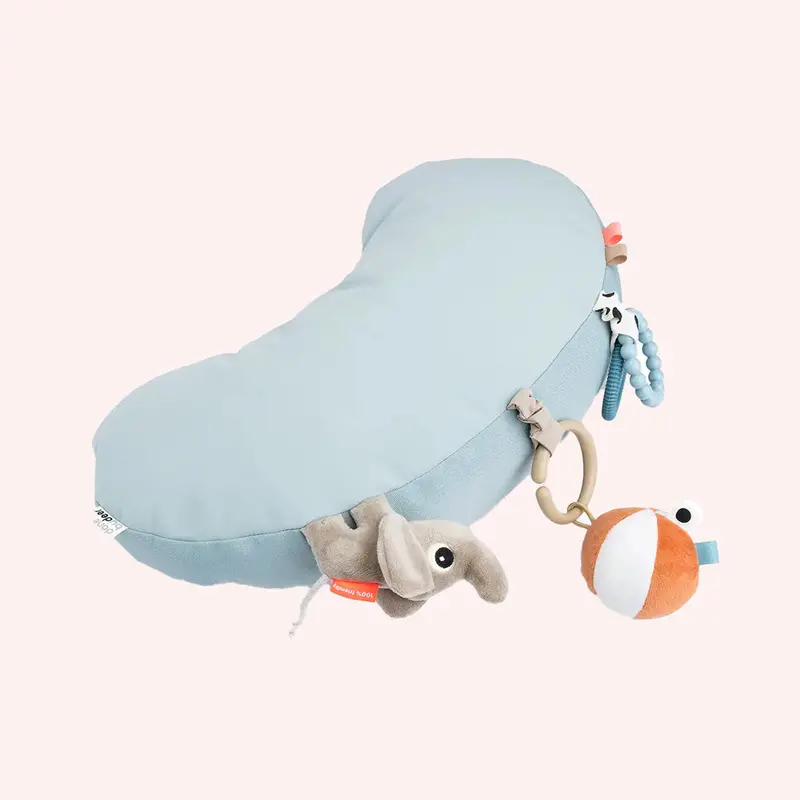 Tummy Time Activity Pillow - Playground Blue 1