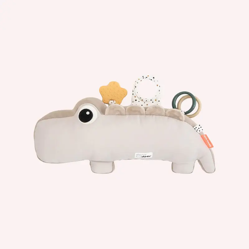 Tummy Time Activity Toy Croco - Sand 1