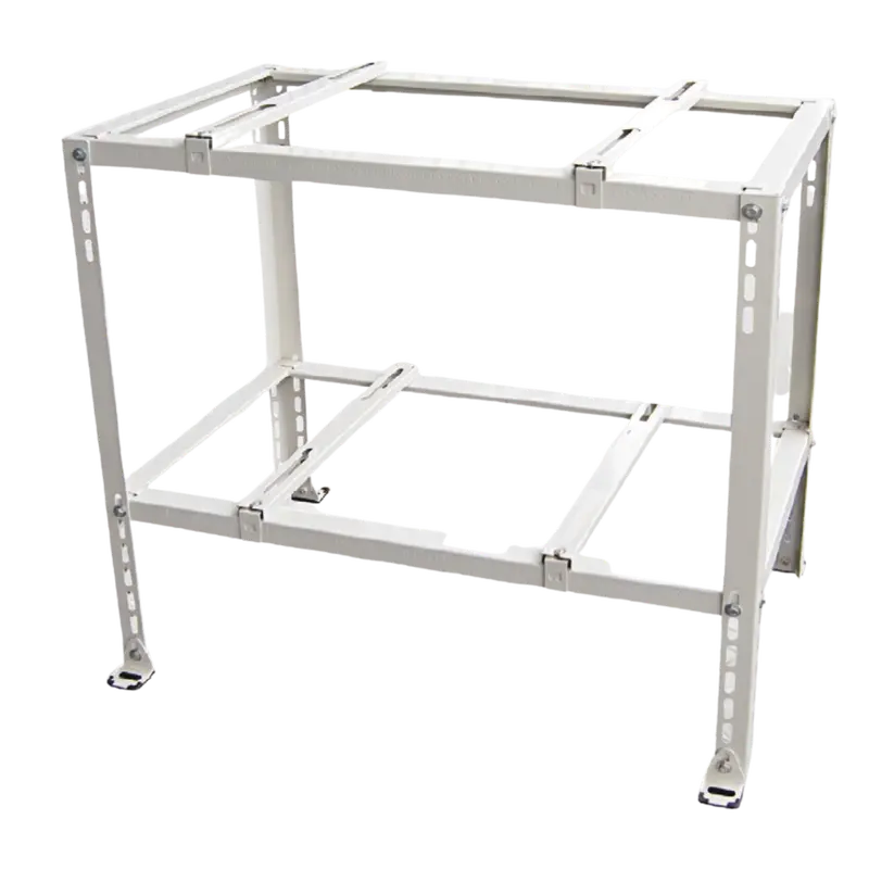 Two Condensing Unit Stand - Max Load: 440Lbs - L:31-7/16" X H: 47-1/4" X D:19-11/16" 1